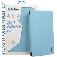 Чохол до планшета BeCover Smart Case Samsung Tab S9 Plus (SM-X810/SM-X816)/S9 FE Plus (SM-X610/SM-X616) 12.4" Light Blue (710374)