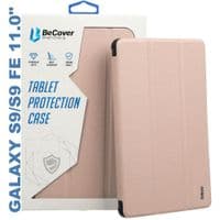Чехол для планшета BeCover Soft Edge stylus holder Samsung S9 (SM-X710/SM-X716)/S9 FE (SM-X510/SM-X516B) 11.0" Pink (710442)