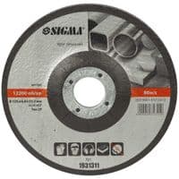Круг зачистний Sigma по металу 125x6.0x22.2мм, 12200об/хв (1931311)