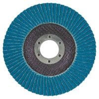 Круг зачистний Sigma пелюстковий торцевий Т27 (прямий) ZA 125мм P40 (9173021)
