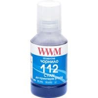 Чернила WWM Epson L11160/6490 №112 140г Cyan pigmented (E112CP)