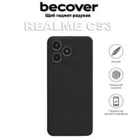 Чохол до мобільного телефона BeCover Realme C53Black (710386)