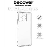 Чохол до мобільного телефона BeCover Realme C53Transparancy (710387)