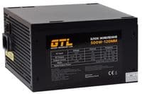 Блок живлення 500 Вт, GTL Gaming Star, Black, 120 мм, 2xMolex / 4xSATA / 1x6+2-pin / 1x4+4-pin / 1x20+4-pin (GTLGS500BK)