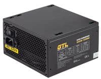 Блок живлення 600 Вт, GTL Gaming Star, Black, 120 мм, 2xMolex / 4xSATA / 2x6+2-pin / 2x4+4-pin / 1x20+4-pin (GTLGS600BK)