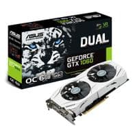 Відеокарта ASUS GTX1060 6GB GDDR5 DUAL OC (DUAL-GTX1060-O6G)