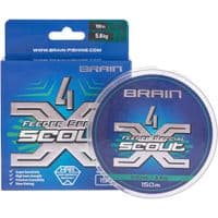 Шнур Brain Fishing Scout 4X 150м (камуфляж) 0.080мм 4.4кг (1858.54.79)