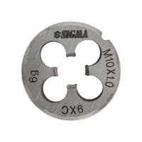 Плашка Sigma М10x1.0мм (1604261)