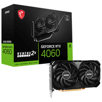 Видеокарта NVIDIA RTX 4060 /VENTUS/2X/BLACK/8GB/GDDR6 RTX 4060 VENTUS 2X BLACK 8G