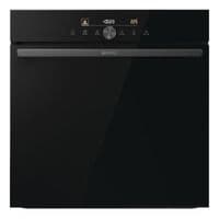 Духова шафа Gorenje електрична, 77л, A+, пара, дисплей, IconTouch, чорний