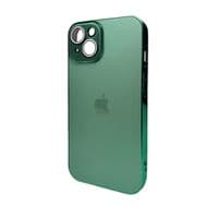 Чохол для смартфона AG Glass Sapphire Frame MagSafe Logo для Apple iPhone 14 Cangling Green