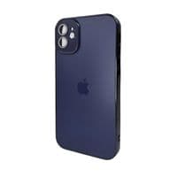 Чохол для смартфона AG Glass Sapphire Frame MagSafe Logo для Apple iPhone 12 Deep Purple