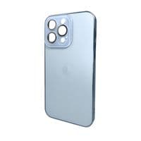 Чохол для смартфона AG Glass Sapphire Frame MagSafe Logo iPhone 14 Pro Sierra Blue