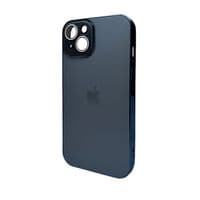 Чохол для смартфона AG Glass Sapphire Frame MagSafe Logo Apple iPhone 15 Gun Grey