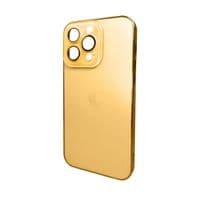 Чохол для смартфона AG Glass Sapphire Frame MagSafe Logo для Apple iPhone 15 Pro Gold