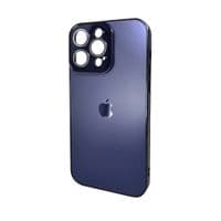 Чохол для смартфона AG Glass Sapphire Frame MagSafe Logo для iPhone 15 Pro Max Deep Purple