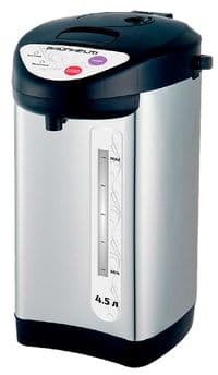 Термопот Grunhelm GTP450SB, Inox, 750W, 4.5 л, ручная помпа, корпус из нержаеющей стали