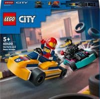 Конструктор LEGO City Картинг и гонщики