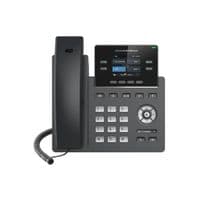 Grandstream GRP2612G, 2 облікові записи SIP і 4 ключі лінії, 2.4" LCD, 16 VPK, хмарне забезпечення &amp; керування (GDMS), безпека операторського рівня, HD голос, обмін