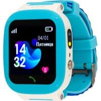 Детские умные часы  AmiGo GO004 Splashproof Camera+LED Blue