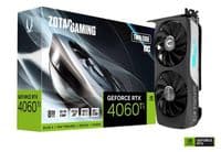 Видеокарта ZOTAC GAMING GEFORCE RTX 4060 Ti 8GB TWIN EDGE OC GDDR6, 128bit, 2550/18000, HDCP, Three DP, HDMI, Medium Pack