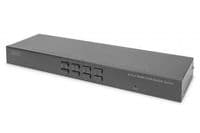 Комутатор DIGITUS 19 'HDMI KVM, 8 Port, 4K