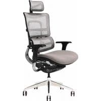 Офісне крісло GT Racer X-802 Bright Gray (X-802 Bright Gray (W-20 B-40))