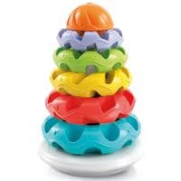 Развивающая игрушка Clementoni пирамидка Stacking Rings (17103)