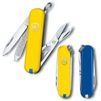 Нож Victorinox Classic SD Ukraine Желто-синий (0.6223.8G.2)