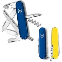 Нож Victorinox Camper Ukraine 91 мм Сине-желтый (1.3613.2.8)
