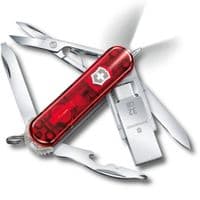 Нож Victorinox Midnite ManagerWork 58 мм LED/USB 3.0/3.1 32 Gb (4.6336.TG32)