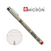 Лайнер Sakura Pigma Micron (0.1) 0,25 мм Красный (084511306318)
