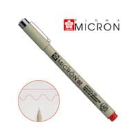 Лайнер Sakura Pigma Micron (0.2) 0,3 мм Красный (084511318403)