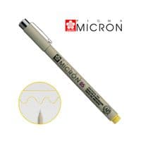 Лайнер Sakura Pigma Micron (0.5) 0,45 мм Желтый (084511370050)