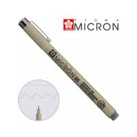 Лайнер Sakura Pigma Micron (0.5) 0,45 мм Серый (084511333680)