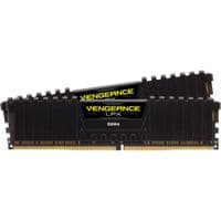 Corsair 16GB (2 x 8GB) DDR4 DRAM 3600MHz C20-23-23-43 Vengeance LPX AMD Ryzen Memory Kit - Black
