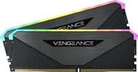 Corsair DDR4, 3200MHz 32GB 2x16GB Dimm, Unbuffered, 16-20-20-38, XMP 2.0, Vengeance RGB RT Heatspreader, RGB LED, Black PCB, 1.35V, for AMD Ryzen, EAN:0840006650553