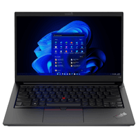 ноутбук 14WUXGAMI/R5-5625U/24/256/Intel UHD/NoOS/F P/BL/Black ThinkPad E14 G4