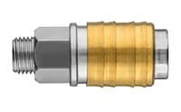 Муфта швидкознімна Neo Tools до компресора, 1/4", 16бар, нержавіюча сталь, латунь
