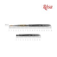 Пензлик для малювання Rosa Мікс соболь/синтетика круглий, TRAVEL BRUSH, LAKE 178, № 4 (4823098516873)