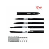 Пензлик для малювання Rosa Синтетика кругла, TRAVEL BRUSH, STREAM 158, № 2 (4823098530084)
