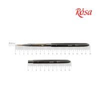 Пензлик для малювання Rosa Соболь круглий, TRAVEL BRUSH, OCEAN 168, № 4 (4823098516798)