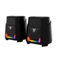 Колонки Fantech 2.0 USB GS-205 HELLSCREAM, Черный, Цветная коробка