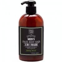 Гель для душу Dead Sea Collection Amber Wood чоловічий 3 в 1 для тіла, волосся й обличчя 500 мл (7290119481507)