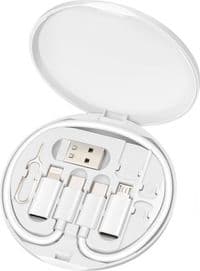Набір USB 2.0 (Кабель USB-C+3 адаптера) 60W