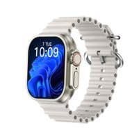 Розумний годинник BIG S10 Pro Ultra 2 IP67+NFC+GPS Білий