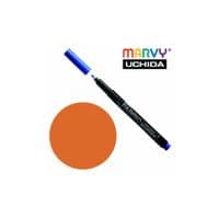 Художній маркер Marvy Помаранчевий, д/св. тканин, односторонній, 2мм, #522, Fine point (028617520704)