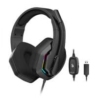 Игровые наушники с микрофоном, 7.1 виртуальный звук, подсветка 7 цветов, USB