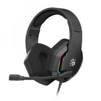 Игровые наушники с микрофоном, подсветка 7 цветов, 3.5 jack