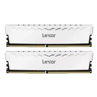 Lexar® 2x8GB THOR DDR4 3600 UDIMM XMP Memory with White heatsink. Dual pack, EAN: 843367129294